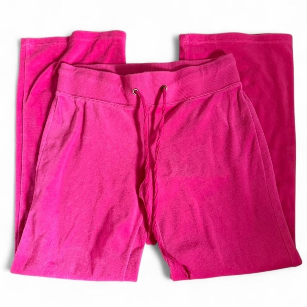 Y2K 2000s style Pink Terry Cloth Jenni‎ active sweatpants